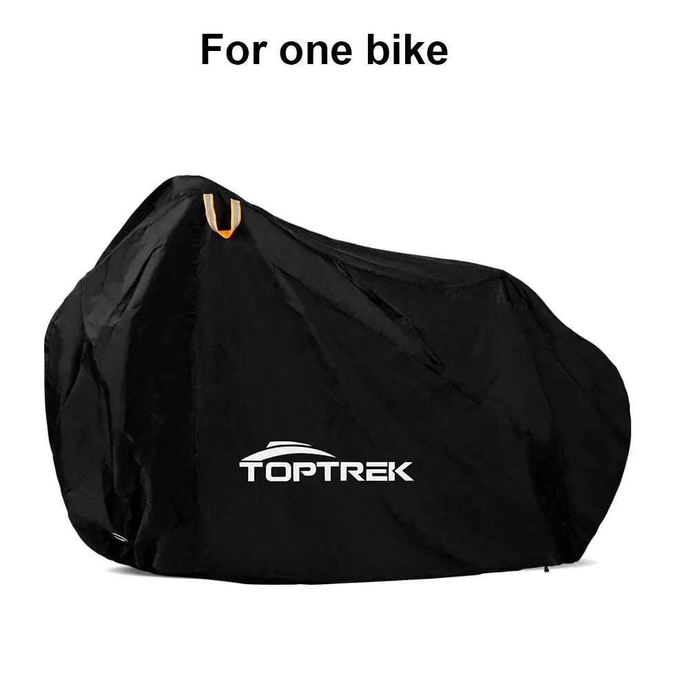 Toptrek Bike Cover 210T High Quality Bicycle Protector Multipurpose Rain Snow Dust Waterproof All Weather Protective Covers