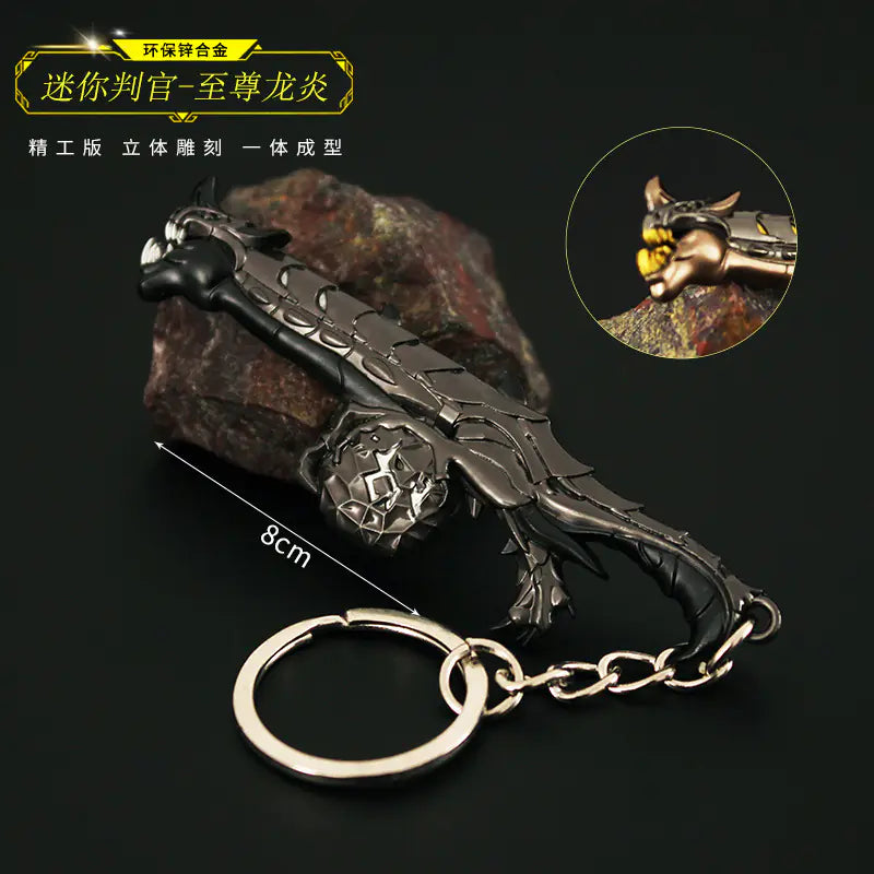Valorant Merchandise M4 Impression Metal Keychain
