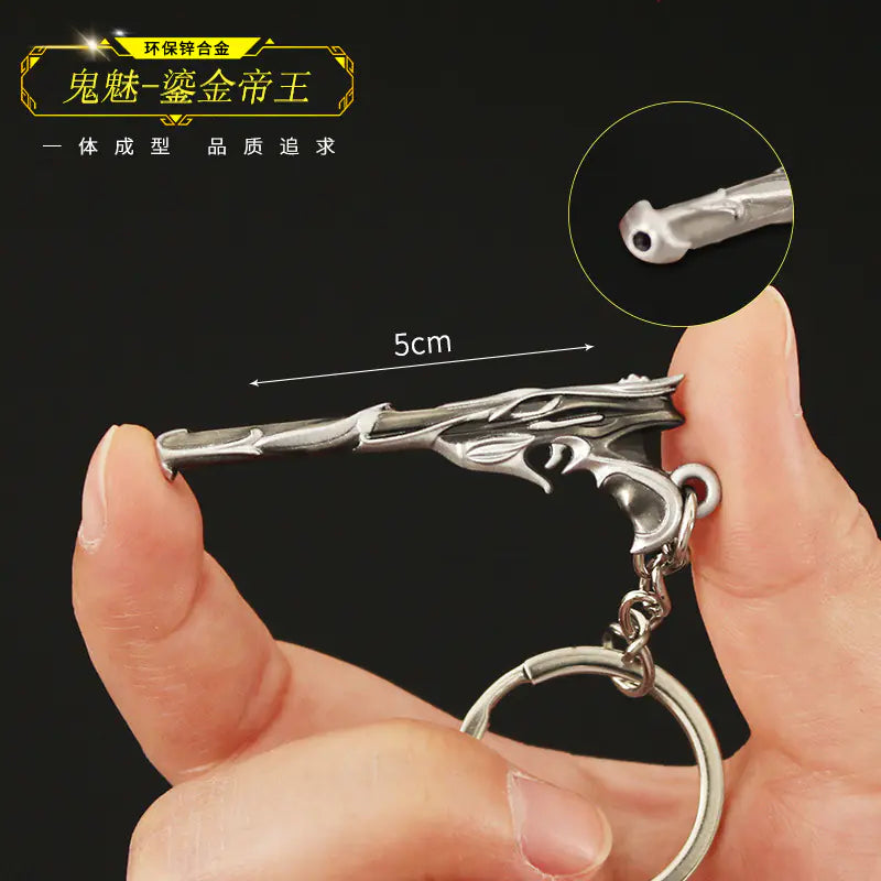 Valorant Merchandise M4 Impression Metal Keychain