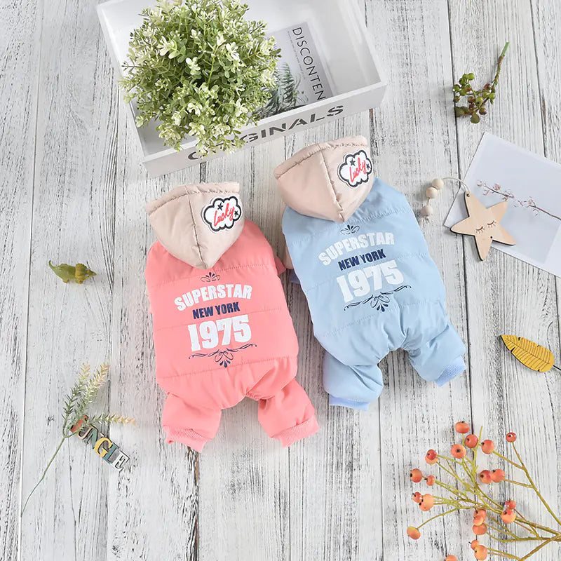 Thickened Cotton Padded Coat for Dogs