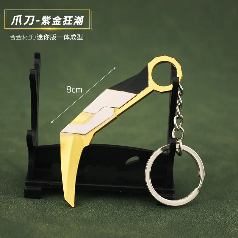 Valorant Merchandise M4 Impression Metal Keychain