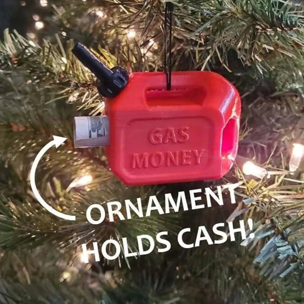 Gas Can Ornament for Christmas Tree Decoration