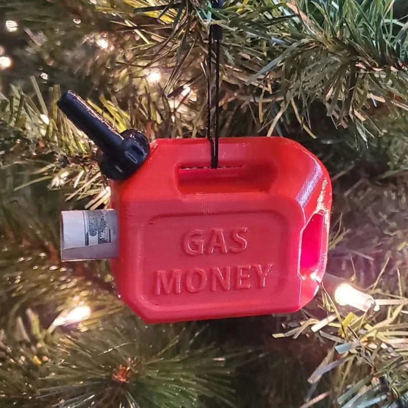 Gas Can Ornament for Christmas Tree Decoration