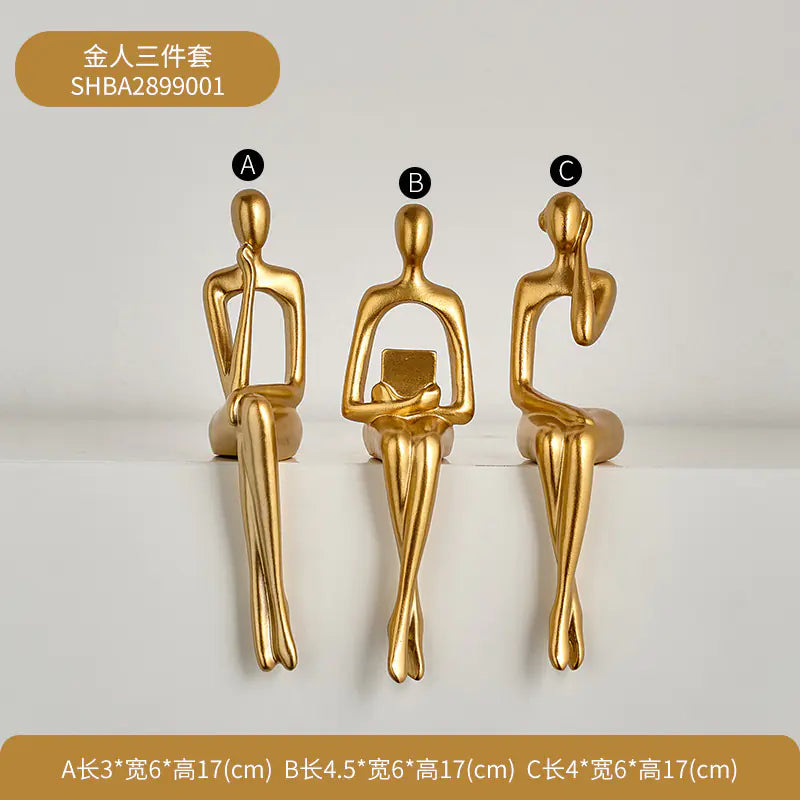 Wow House Original Design Abstract Figurine for Home Decor