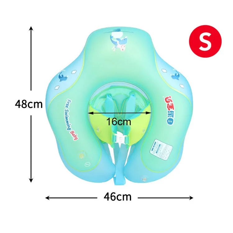 Safety Baby Swim Ring Inflatable Armpit Float Circle Kids Swimming Pool Accessories Baby Bathing Double Raft Swim Rings Toy