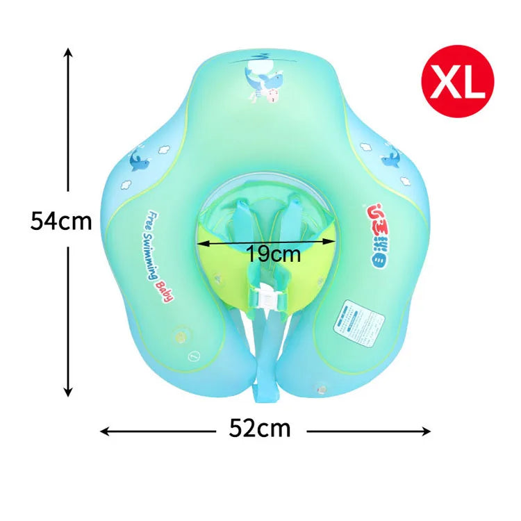 Safety Baby Swim Ring Inflatable Armpit Float Circle Kids Swimming Pool Accessories Baby Bathing Double Raft Swim Rings Toy