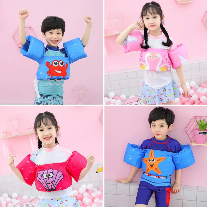 Hot Toys Kid swimming float vest Baby arm sleeve circle swim trainer Child Children swimsuit swimming pool accessories