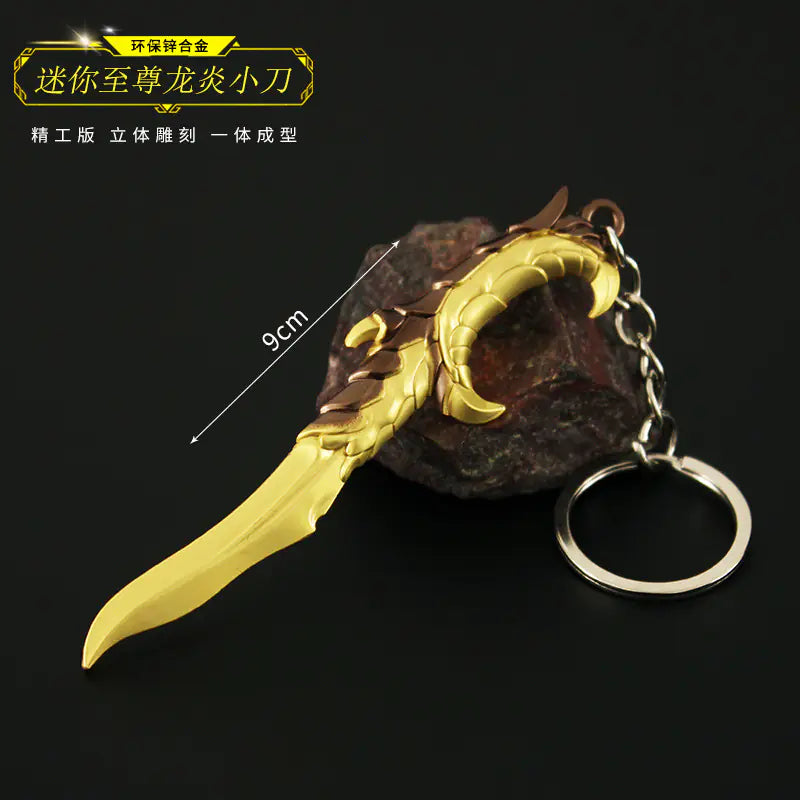 Valorant Merchandise M4 Impression Metal Keychain