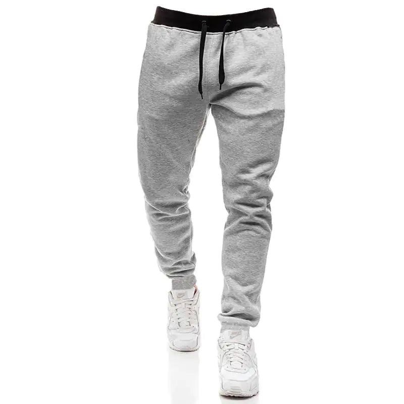 Solid Color Light Board Loose-fitting Men's Trousers