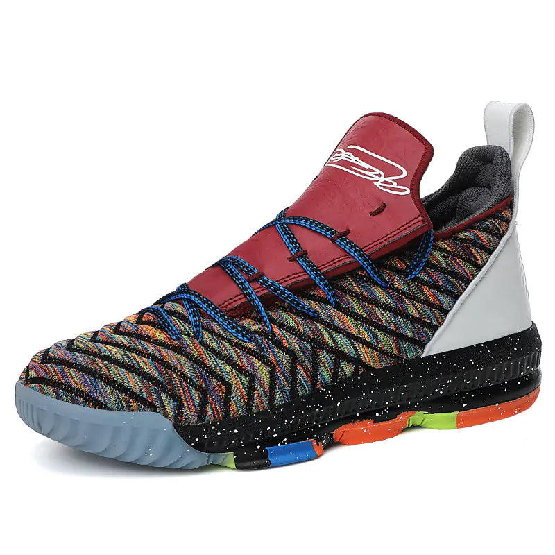 New Plus Size Couple's Basketball Shoes for Students