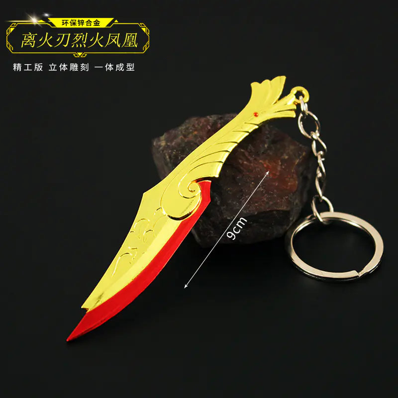 Valorant Merchandise M4 Impression Metal Keychain