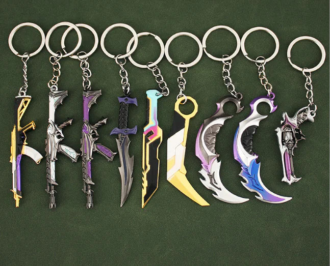Valorant Merchandise M4 Impression Metal Keychain