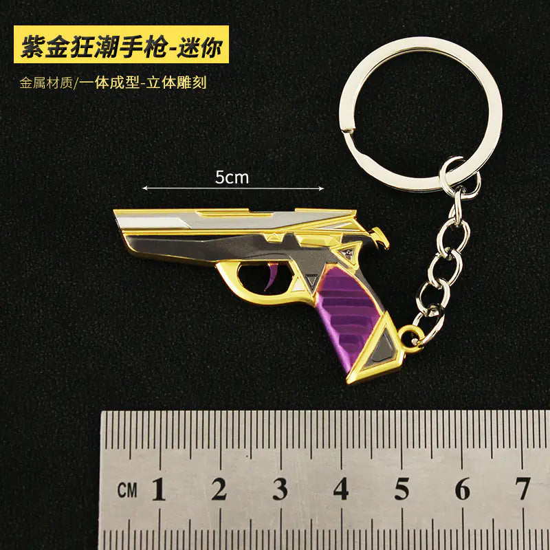 Valorant Merchandise M4 Impression Metal Keychain