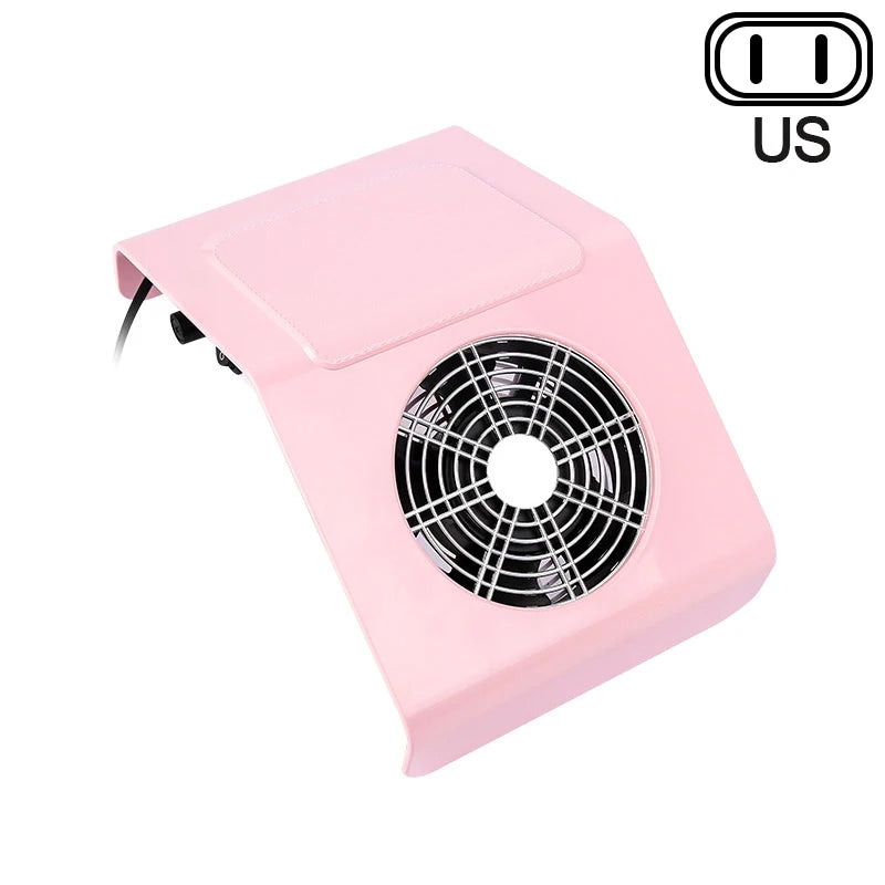 Nail Dust Collector Manicure Machine Tools Strong Power Nail Vacuum Cleaner With Remove Filter Nail Extractor Fan Nail Art Tool