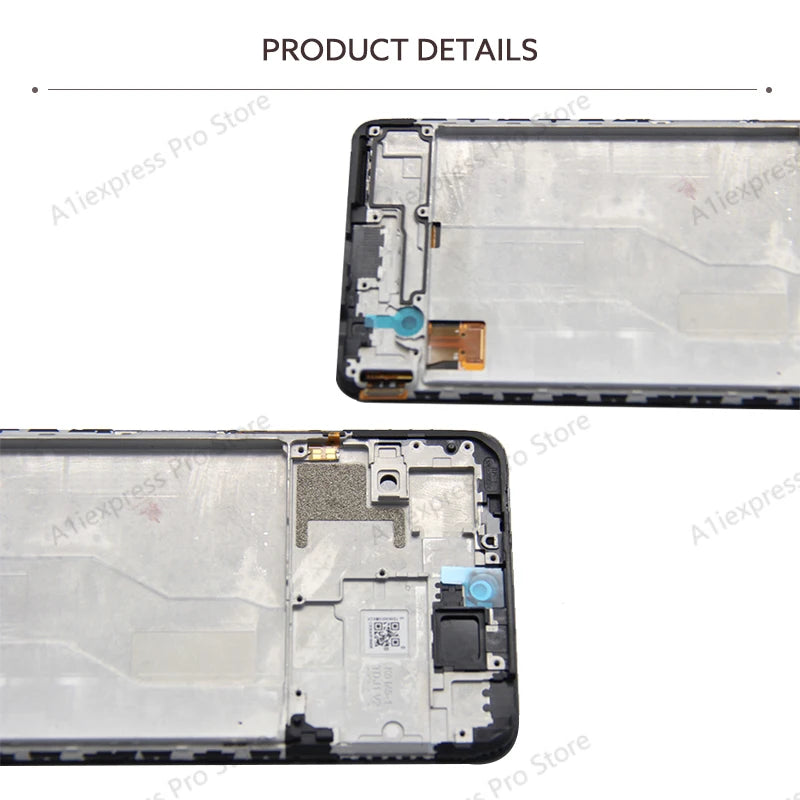 AMOLED LCD Screen For Xiaomi Redmi Note 10 Pro LCD Display Touch Screen Digitizer Assembly M2101K6G M2101K6R Screen Display Part
