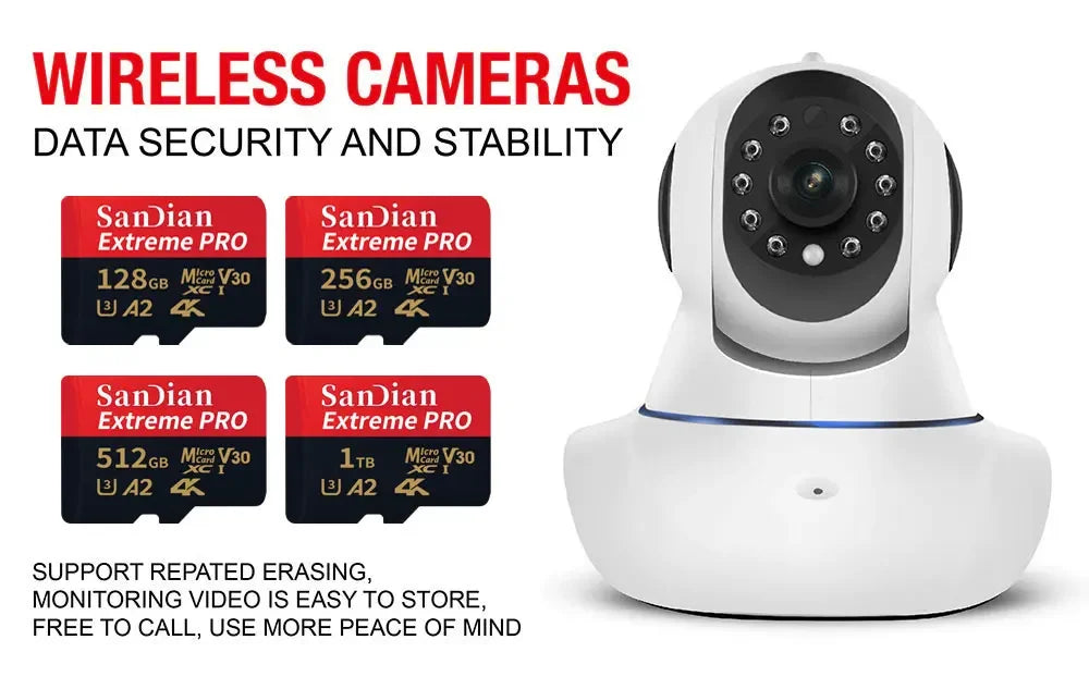 Original Flash Card 512GB Memory Card Large Capacity Micro TF Card 128GB 256GB High Speed SD Cards for PC/Phone/Camera/Mac