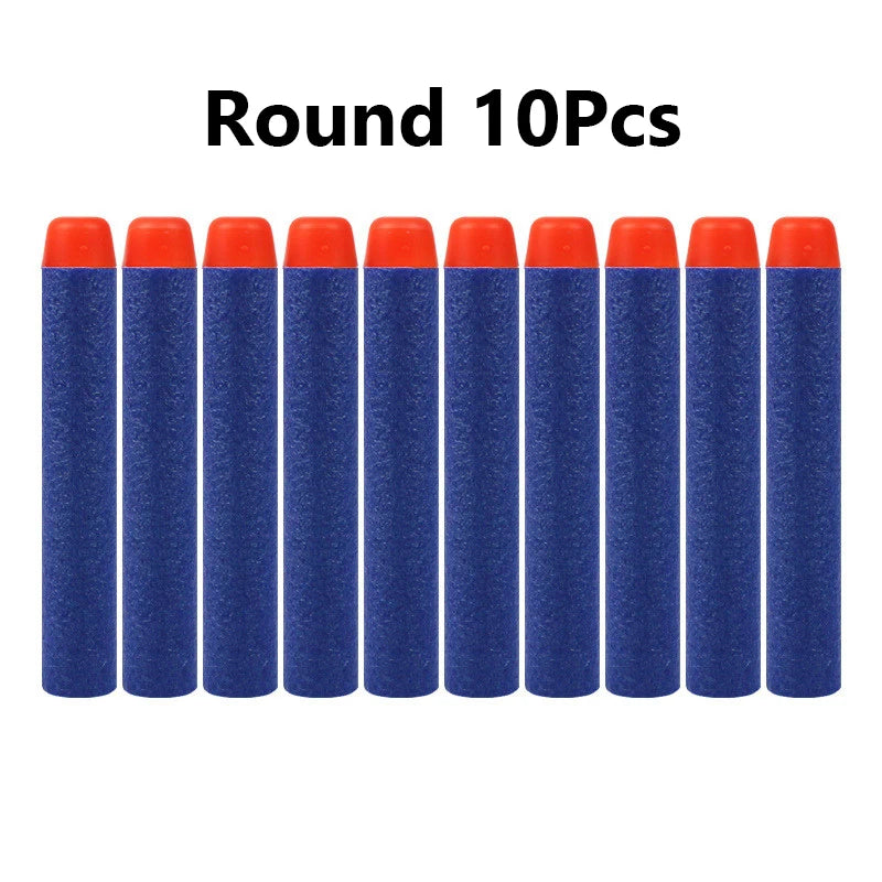 EVA Soft Round Suction Head Refill Darts Bullets for Nerf Gun Kids Toy Guns Accessories Bullets for Nerf Series Blasters Xmas