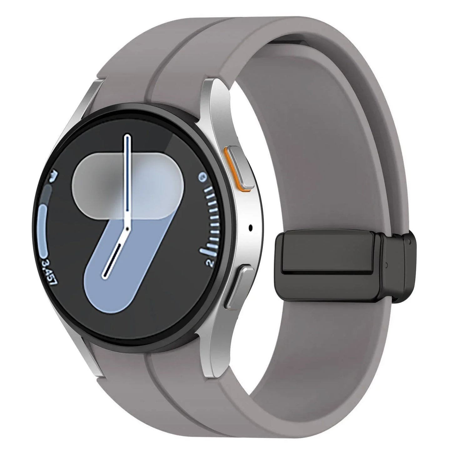 Magnetic Band For Samsung Galaxy Watch 7 6 5 4 44mm 40mm/5 pro 45mm Silicone 20mm watch Bracelet Galaxy 6 classic 43 47 mm strap