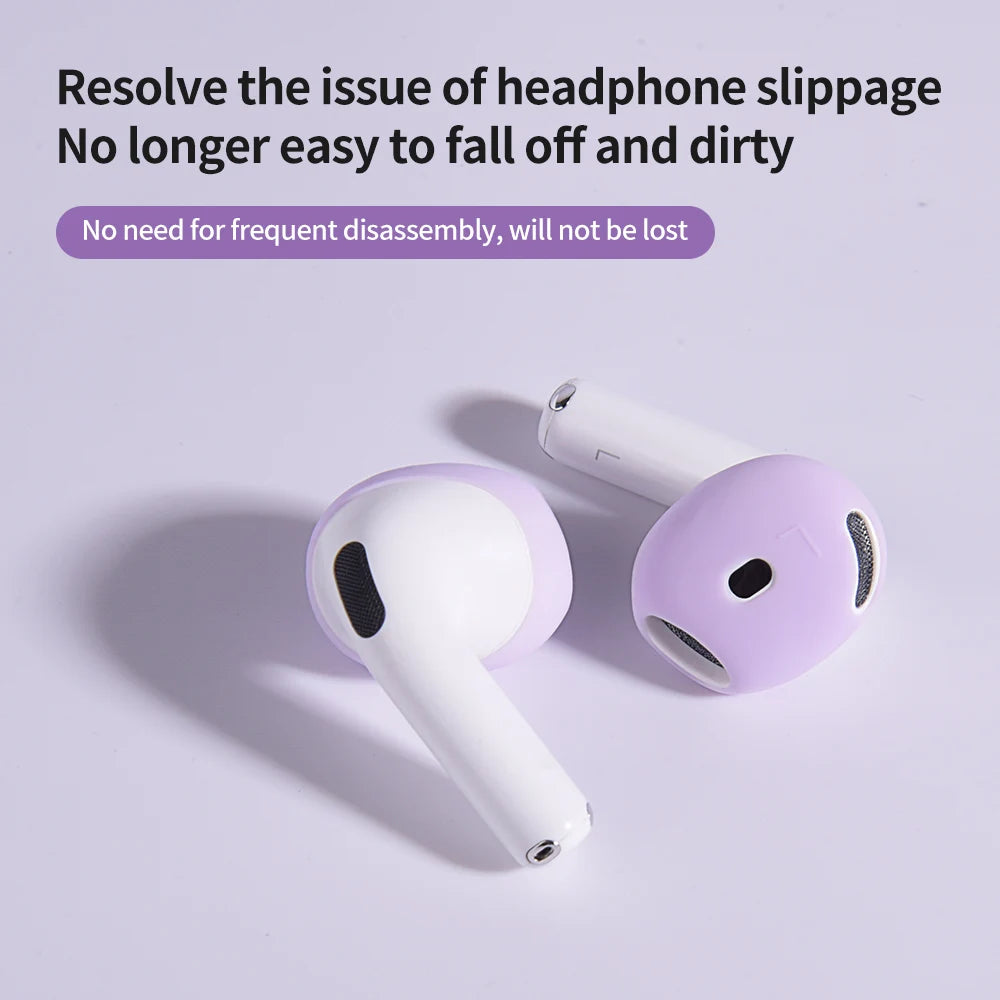 New Cover For AirPods 4 4th Silicone Protective Case Skin Covers Earpads For Apple AirPods 4 Generation Cover Tips Accessories