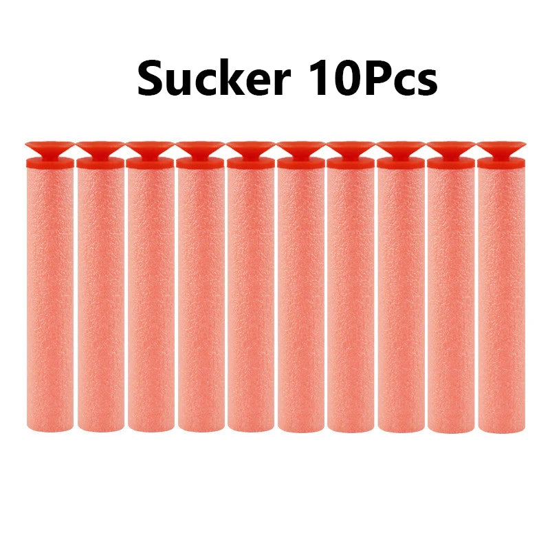 EVA Soft Round Suction Head Refill Darts Bullets for Nerf Gun Kids Toy Guns Accessories Bullets for Nerf Series Blasters Xmas