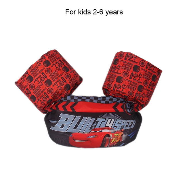 Hot Toys Baby swim vest Kids arm float plate vests Girl learn swimming trainer Child Buoyant Swimsuit Swimming Pool Accessories