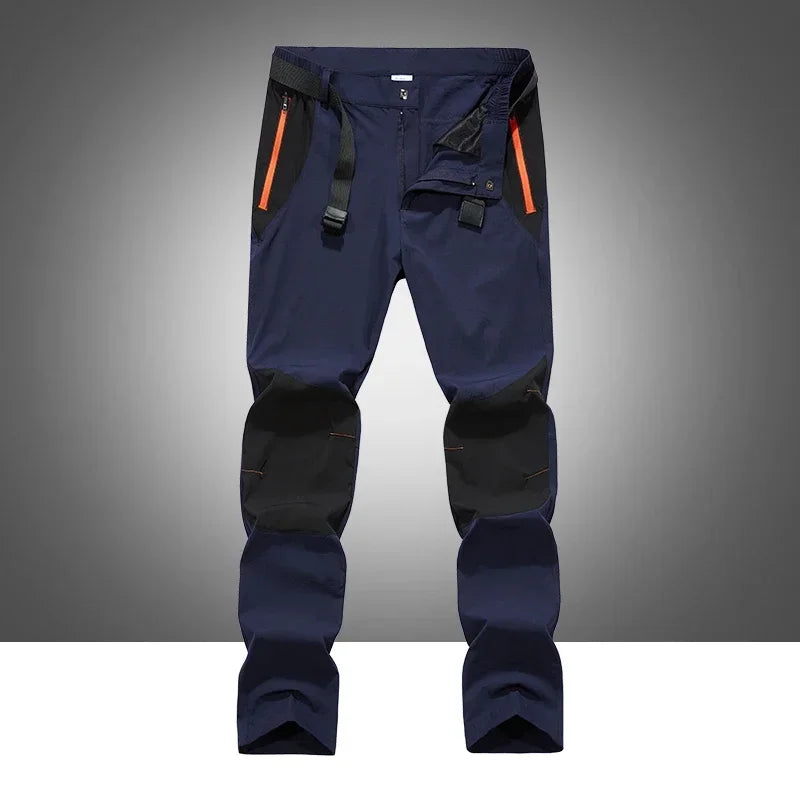 New Men Waterproof Cargo Pants Men's Summer Quick Dry Long Trousers Male Outdoor Sport Trekking Camping Fishing Mountain Pants