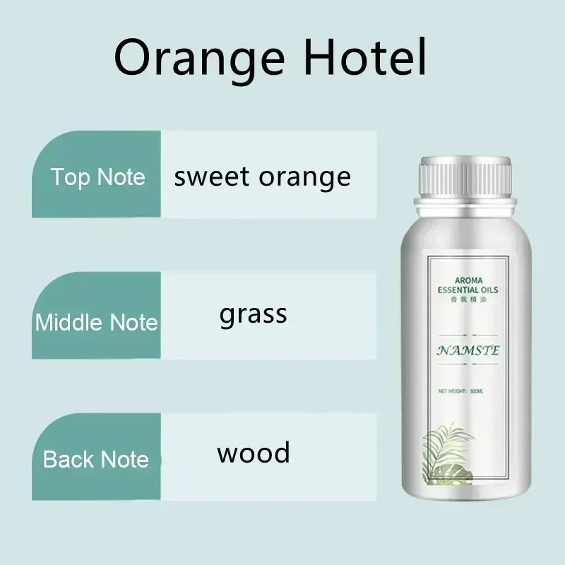 100ML Hotel Room Fragrance Diffuser for Home Air Freshener Scenting Device Air Purifier Humidifier Car Essential Oil Refil