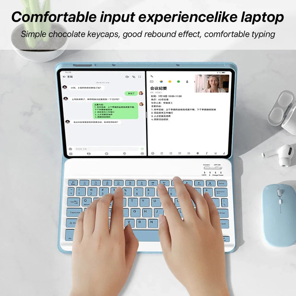 For Xiaomi Redmi Pad Pro 12.1 Inch Case, Keyboard Cover for Redmi Pad Pro 12.1 Inch 2024