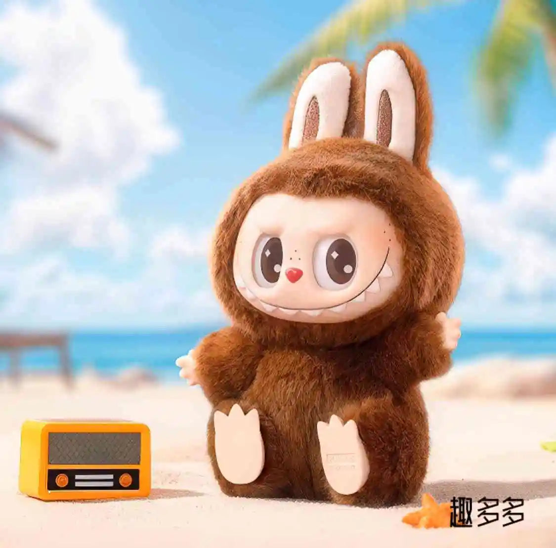 Genuine Labubu Sitting Party Macaron Vinyl Face 2.0 Series Pendant Doll Home Decor Keychain Collection Model Kids Toys Xmas Gift