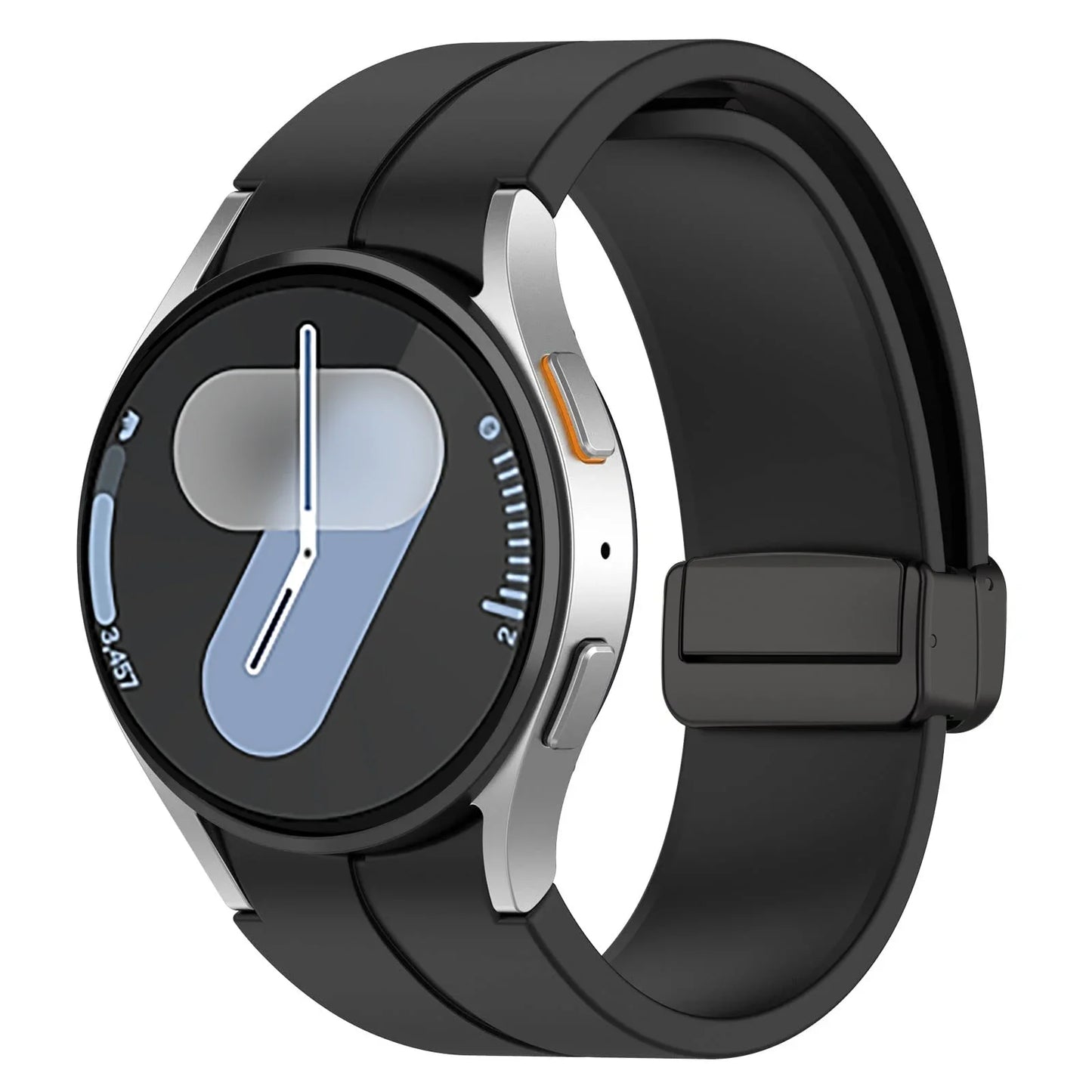 Magnetic Band For Samsung Galaxy Watch 7 6 5 4 44mm 40mm/5 pro 45mm Silicone 20mm watch Bracelet Galaxy 6 classic 43 47 mm strap