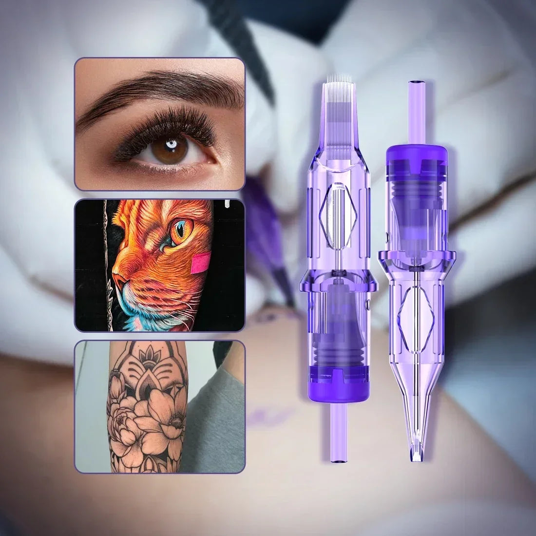 Mast Tattoo PRO Tattoo Cartridges RL/RLT Round Liner Disposable Safety Needles for Tattoo Machines 20pcs/lot