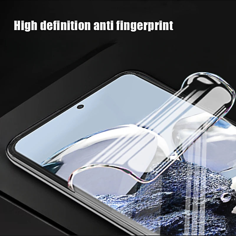 Glass for Xiaomi Mi 12 12X 12S 12T 11 11T 11i 11X Ultra Pro Lite 5G NE Screen Protector HD Soft Hydrogel Film for Xiaomi 12TPro