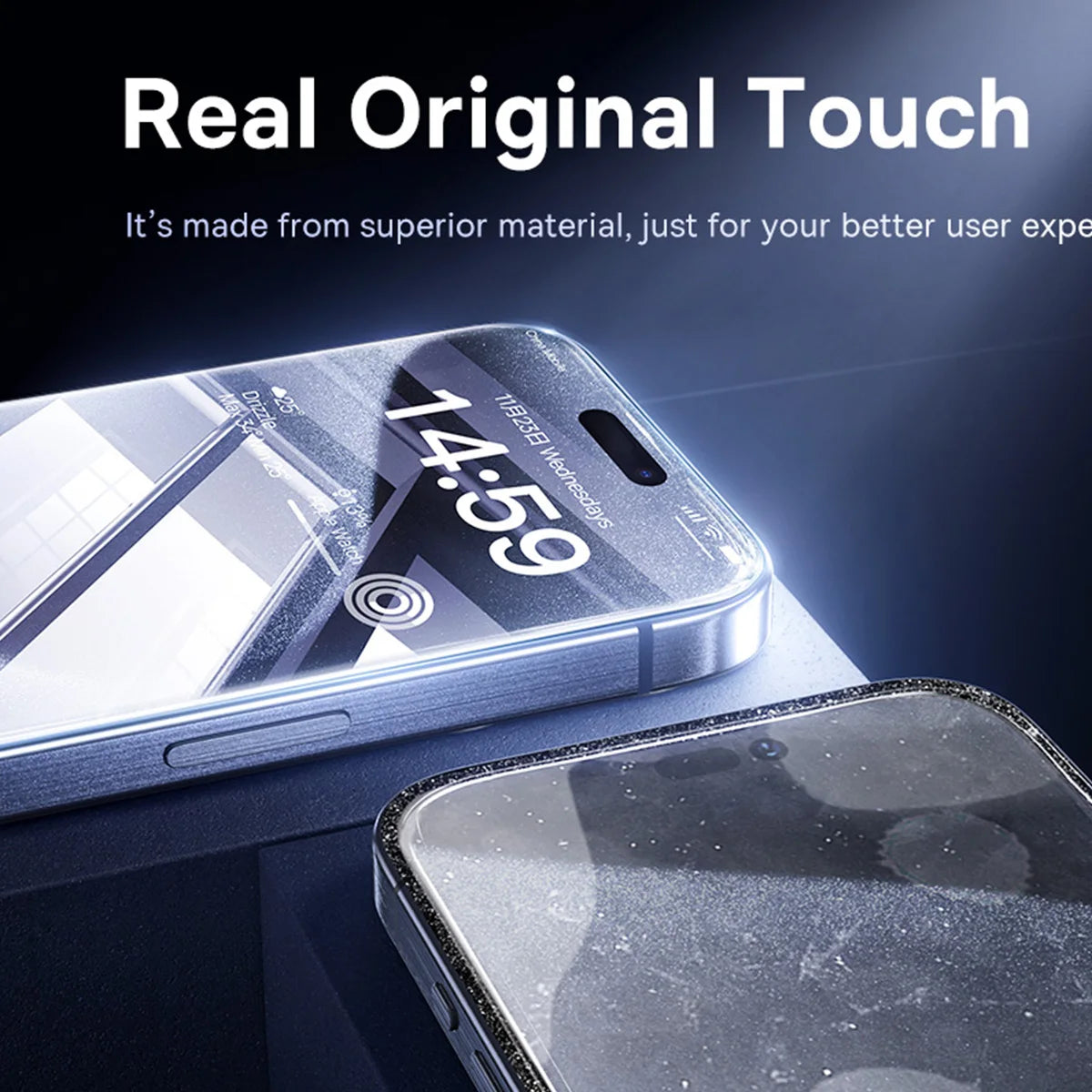 Baseus Tempered Glass for iPhone 17 16 Pro Max Screen Protector for iPhone 15 14 13 12 11 Pro Max Clear Edge Anti-Peeping Film