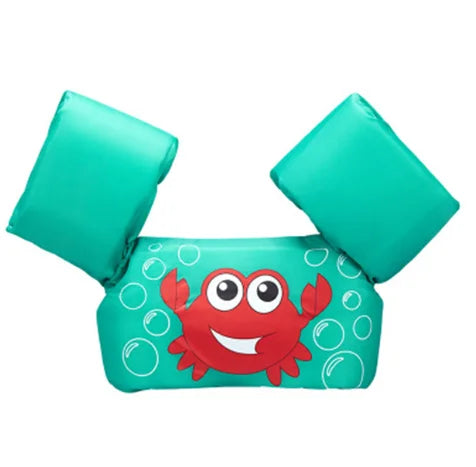 Baby Float Cartoon Arm Sleeve Life Jacket Swimsuit Foam Safety Swimming Training Floating Pool Float Swimming Ring