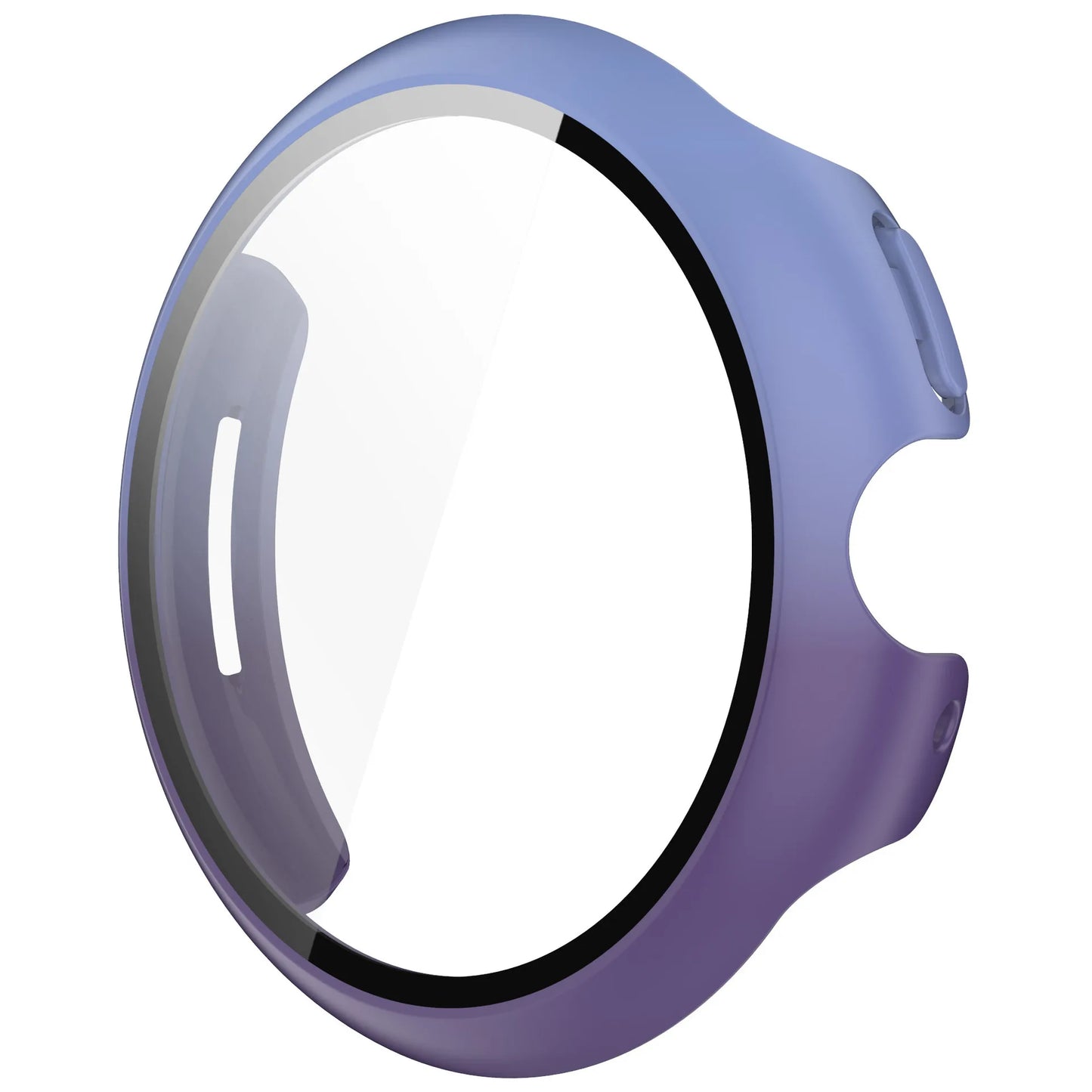 Case+Glass for Google Pixel Watch 3 45mm 41mm PC All-around Bumper Anti-scratch Protective Cover + Screen Protector Accessories