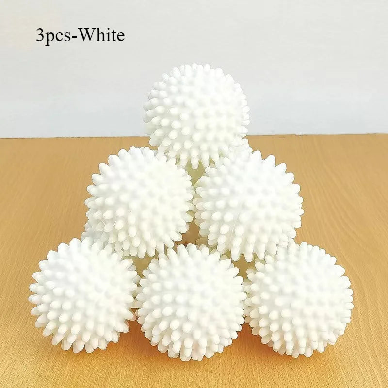 Anti-wrap laundry ball round pure white magic cleaning drum washing machine laundry dryer balls washing machine cleaner