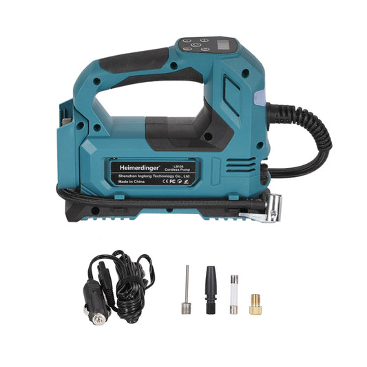 Cordless Electric Air Pump For Car Bicycle Tires Balls Portable Car Tire Inflator Air Compressor For Makita 18V Battery