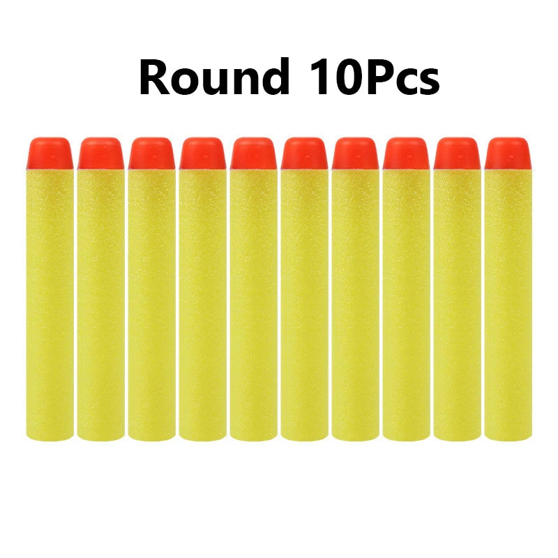 EVA Soft Round Suction Head Refill Darts Bullets for Nerf Gun Kids Toy Guns Accessories Bullets for Nerf Series Blasters Xmas
