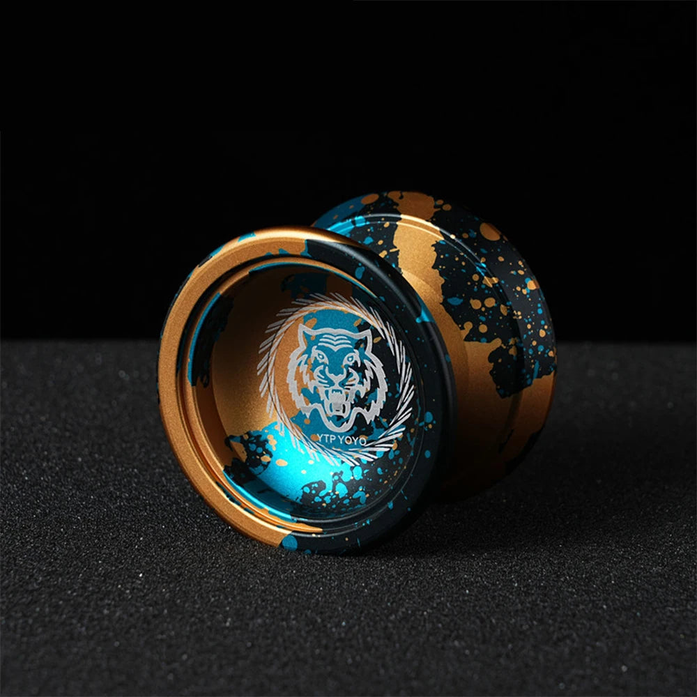 Yoyo Professional Magic Yoyo Metal Yoyo with 10 Ball Bearing Alloy Aluminum High Speed Unresponsive YoYo Toy Yoyo for Kids Adult