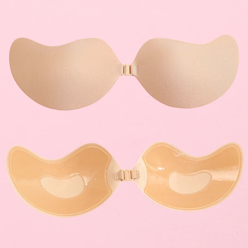 1 Piece Invisible Stick-On Lift Bra, Strapless & Seamless Push Up Anti-convex Bra, Women's Lingerie & Underwear Accessories