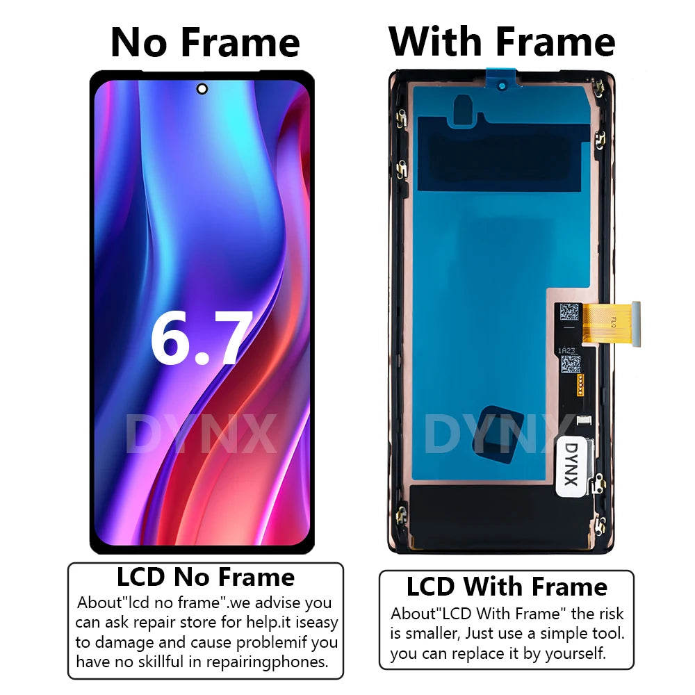 OLED  LCD For Google Pixel 6 Pro LCD For Google Pixel 6 Pro Display LCD Screen Touch Digitizer Assembly