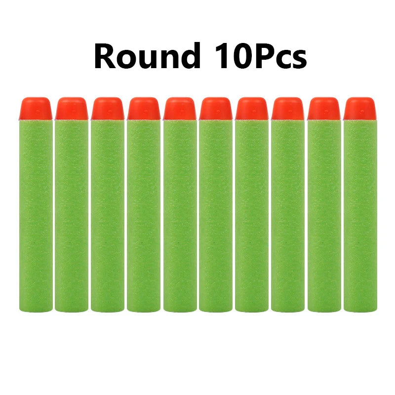 EVA Soft Round Suction Head Refill Darts Bullets for Nerf Gun Kids Toy Guns Accessories Bullets for Nerf Series Blasters Xmas