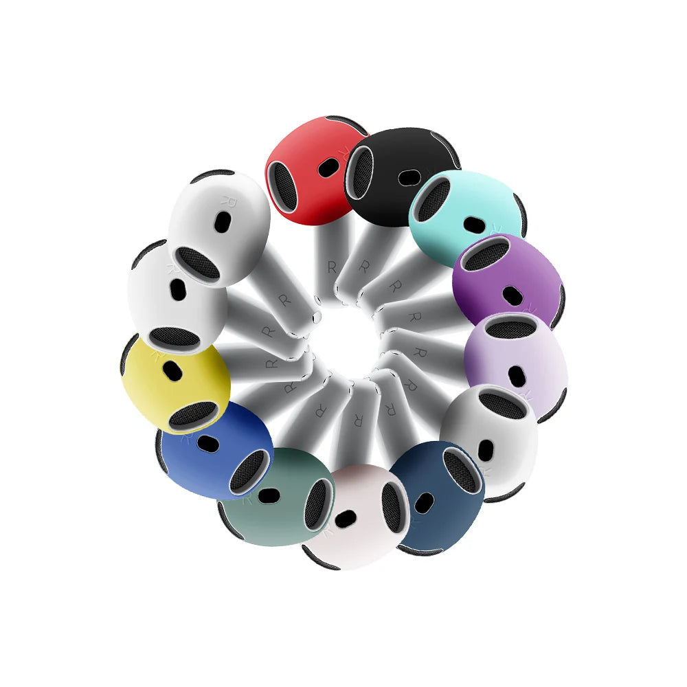 New Cover For AirPods 4 4th Silicone Protective Case Skin Covers Earpads For Apple AirPods 4 Generation Cover Tips Accessories