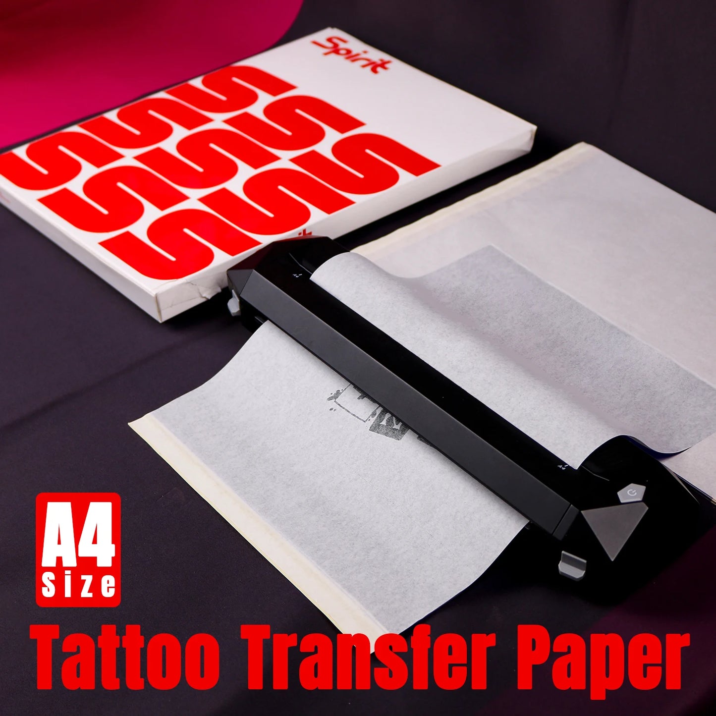 JC TATTOO A4 Size Tattoo Transfer Paper Tattoo Stencil Paper Copy Paper Thermal Paper for Tattoo Transfer Machine Accessorie
