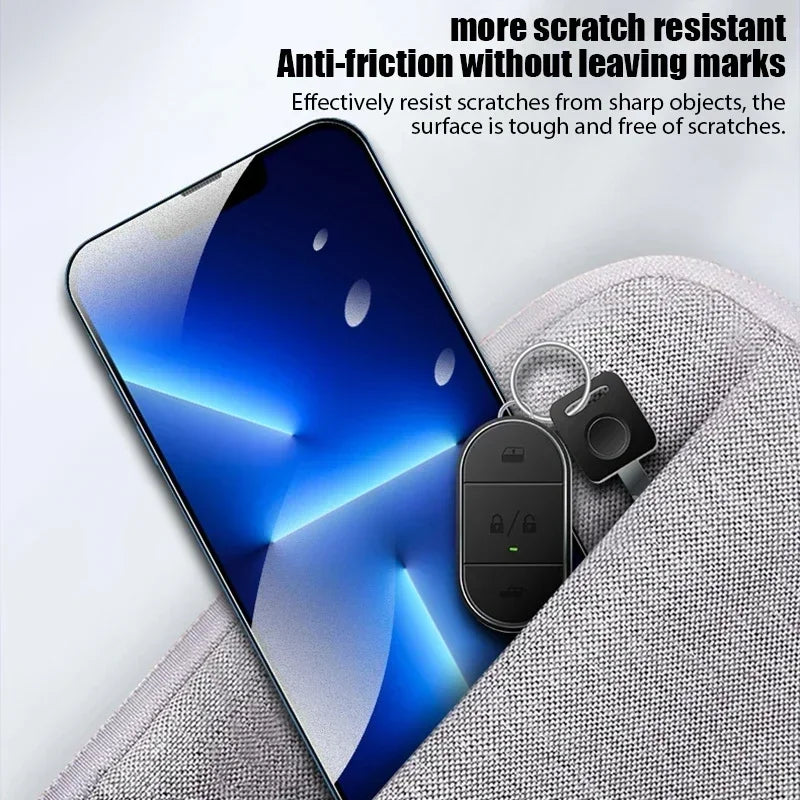 4Pcs Matte Tempered Glass For iPhone 14 13 12 11 15 Pro Max 7 8 16 Plus Frosted Screen Protector For iPhone 13 Mini X XR XS MAX