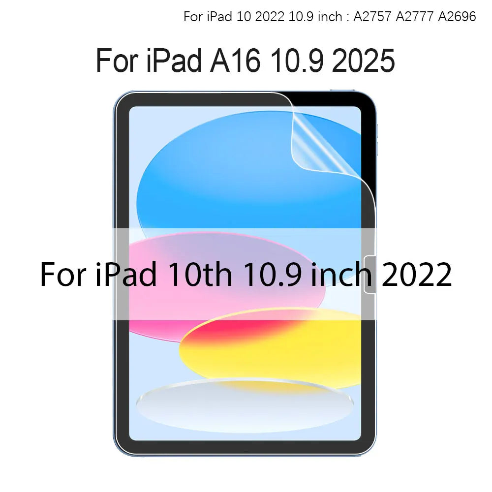 Like Paper Film Screen Protector For Ipad Pro 13 12.9 11 2025 M4 Air 4 5 3 10th 9th 8th 7th Generation Mini 6 7Matte Film Writer