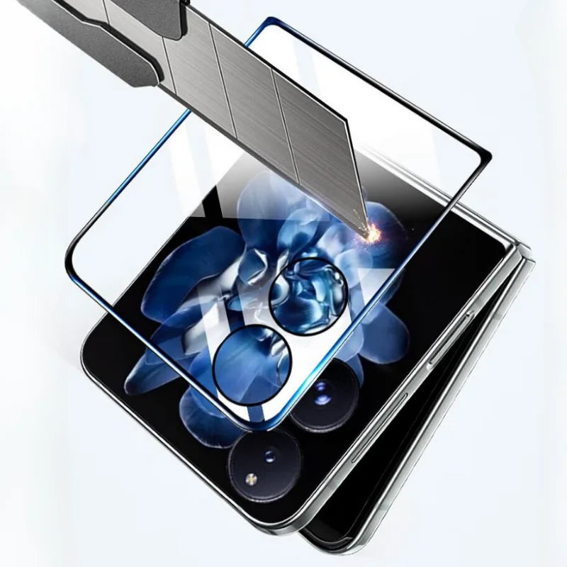 For Xiaomi Mi Mix Flip 3D Curved Tempered Glass Screen Protector for XIAOMI MIX FLIP MixFlip Clear Full Cover Protective Film