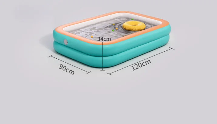 Generic 1 pack long PVC inflatable pool durable and easy to install inflatable swimming pool suitable