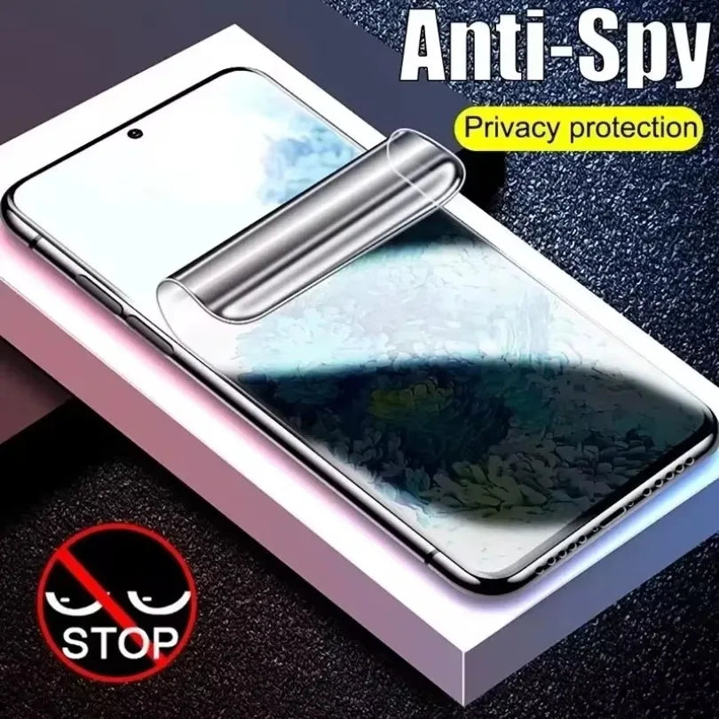 4Pcs Anti-Spy Hydrogel Film for Samsung S25 S23 S22 S24 Ultra S20 FE Galaxy Note 20 10 S8 S9 S10 Plus Privacy Screen Protector