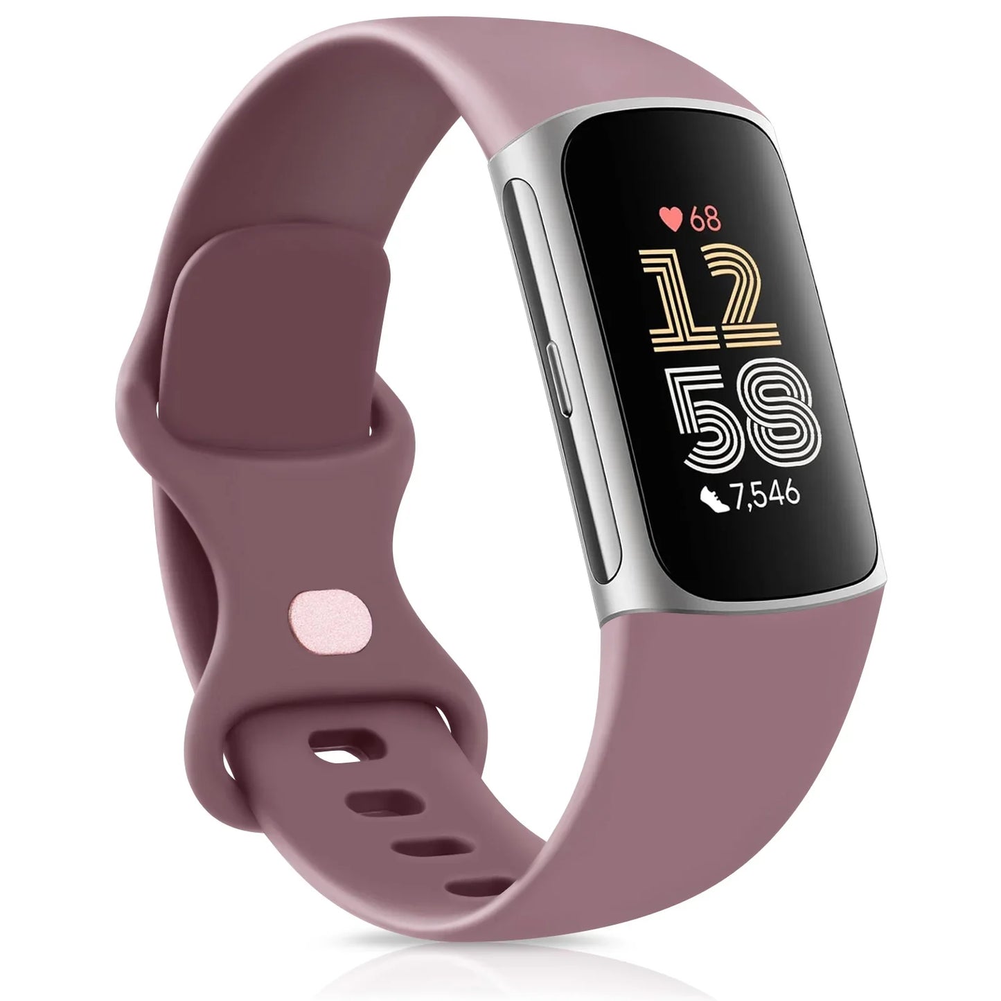 Smartwatch Band for Fitbit Charge 5 6 Strap Adjustable Watchband for Fitbit Charge 5/Charge 6 Correa Wistband Replacement Bands